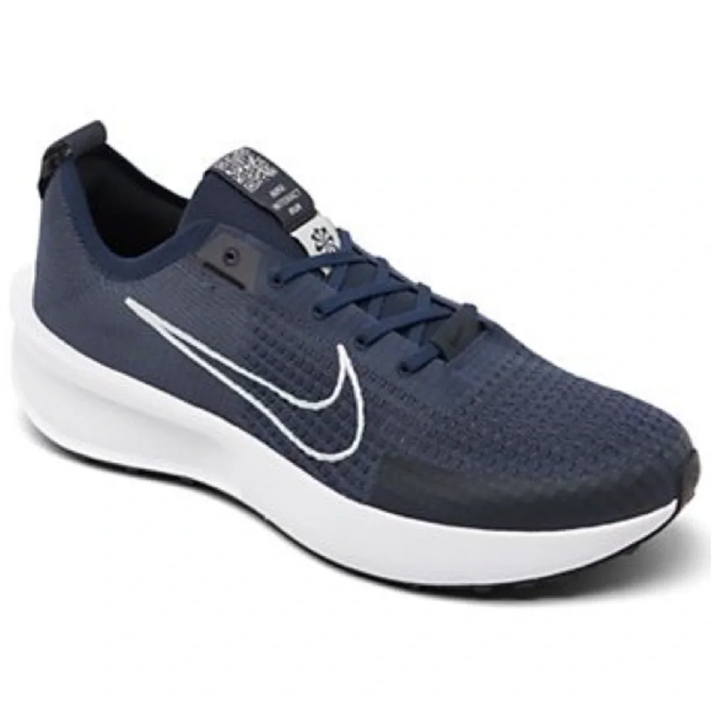 Nike men’s running interact run 8.5 like new College Navy/Gridiron/White - Picture 4 of 7